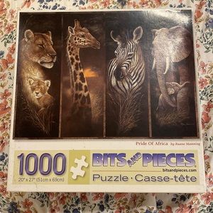 Pride of Africa 1000 piece puzzle.